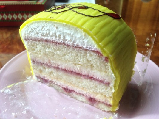 princess cake slice schuberts bakery via Yelp Stephanie L