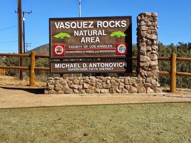Vasquez Rocks Welcome Sign - Yelp - Stephanie P