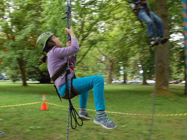 canopy.climbers.girl.swinging
