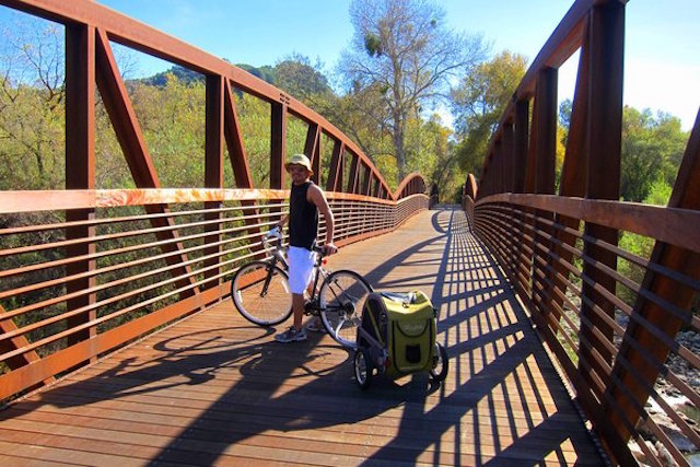 Ojai-Man-Biking-Bridge-Trailer