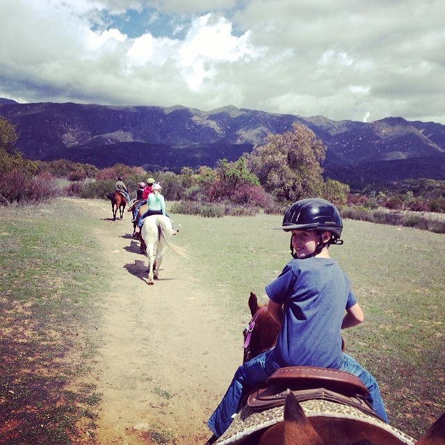 Boy-Riding-Horse-Oso-Ranch-Valley-Trail-Horseback-Ojai