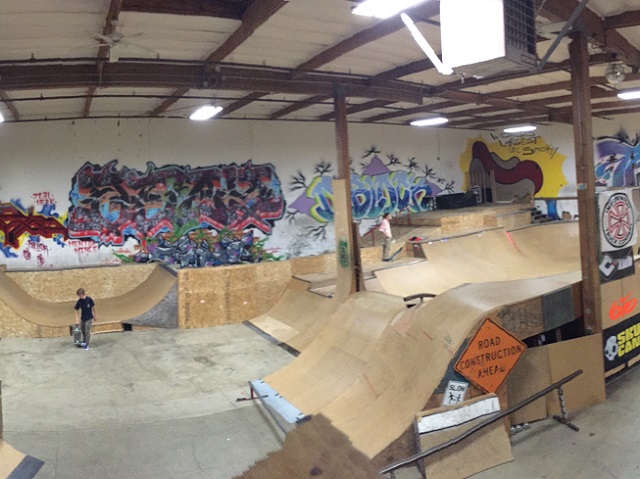 indoor skate park