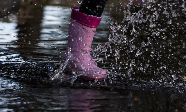 puddle splash kid rainboot
