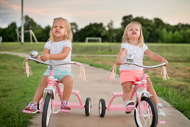 Twins with trikes donnie ray jones flickr
