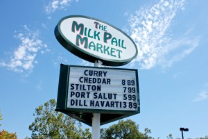 Milk Pail Sign