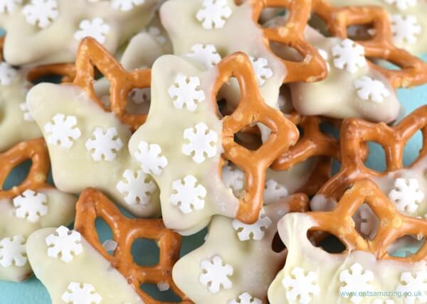 snowflake-pretzels