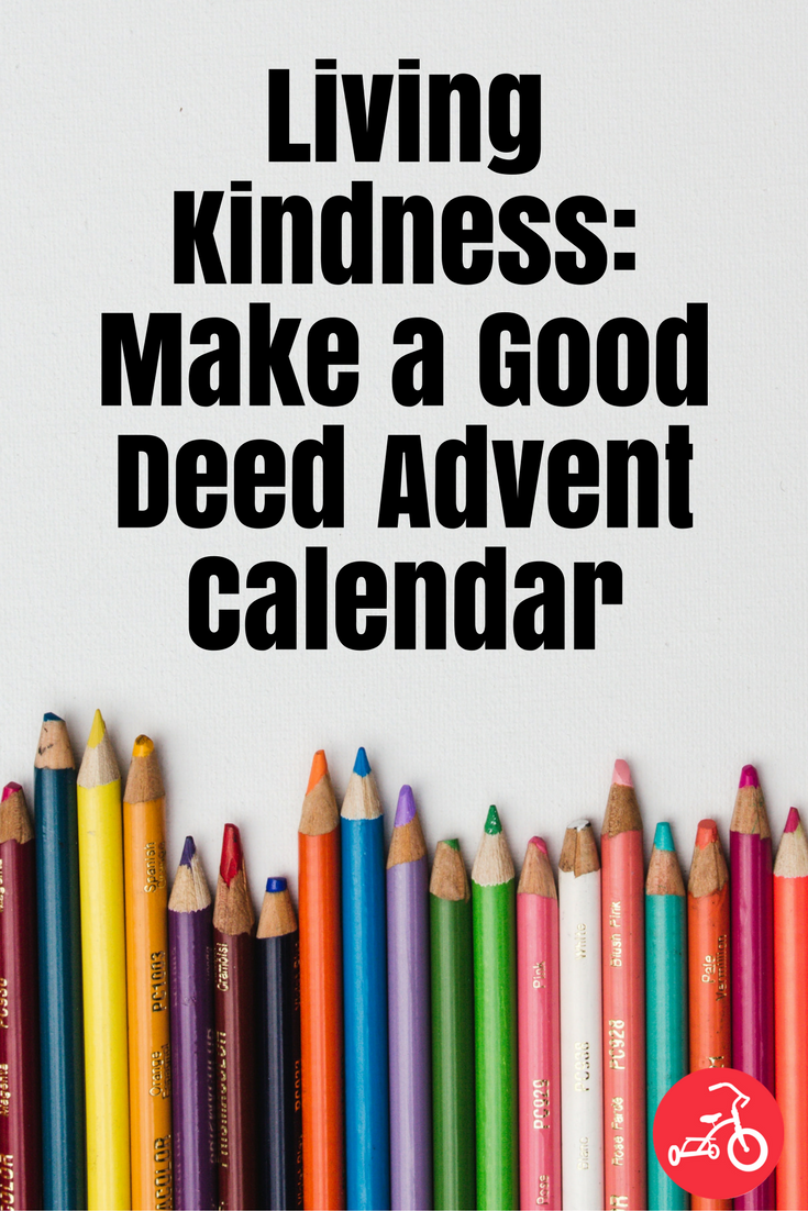good deed advent calendar