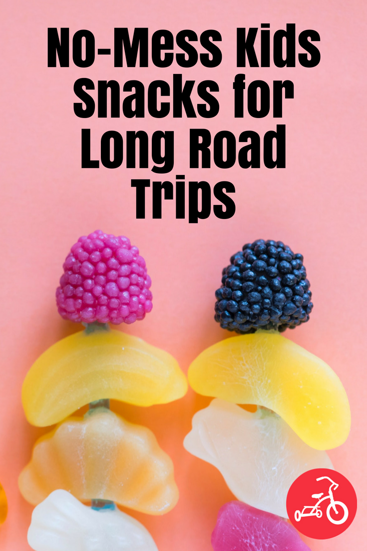 No-Mess Kids Snacks for Long Road Trips