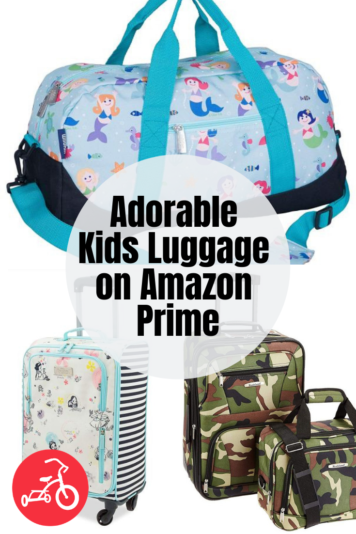 Adorable Kids Luggage on Amazon Prime