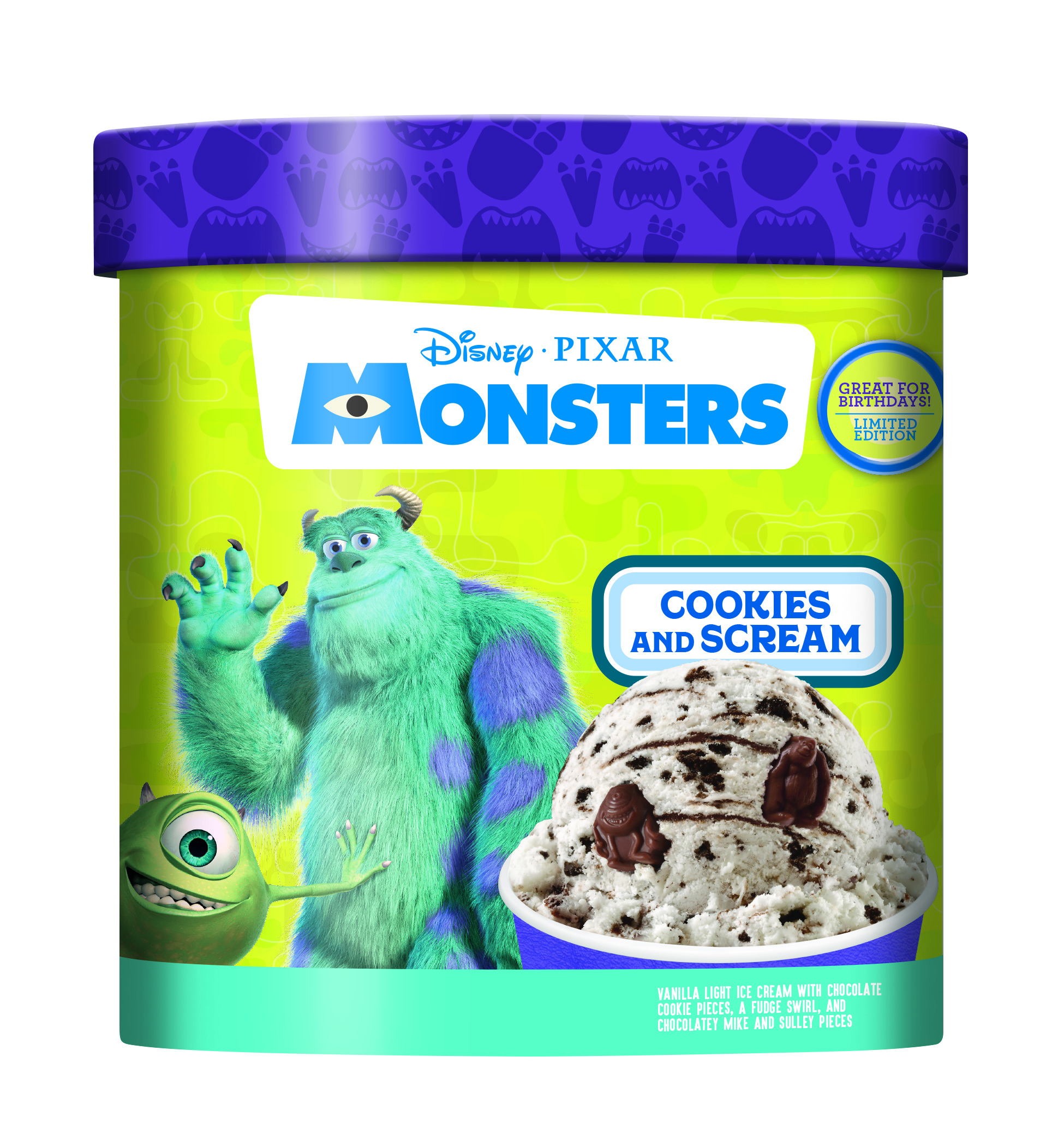 Monsters, Inc. Cookies and Scream