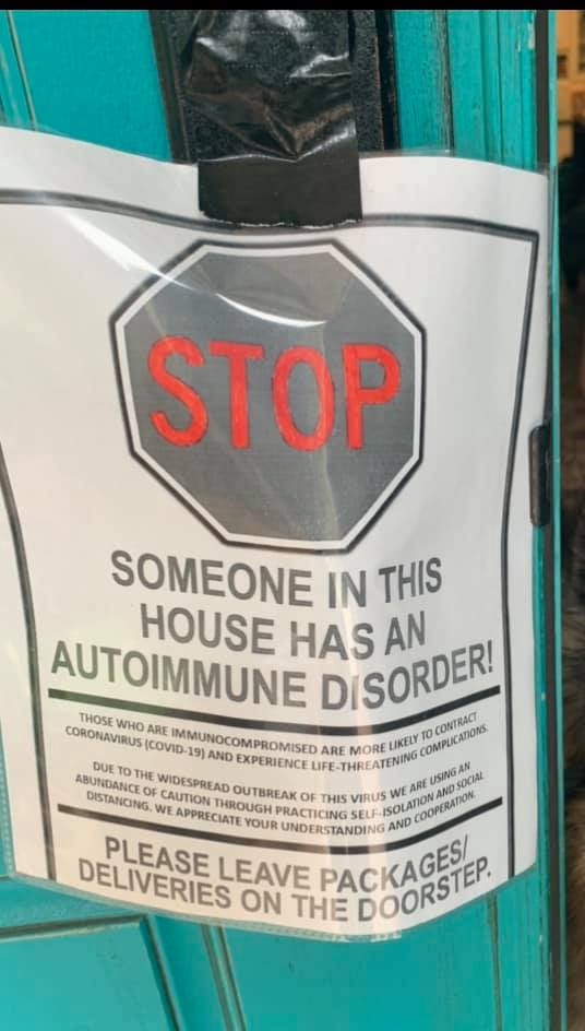 Autoimmune sign Fed Ex