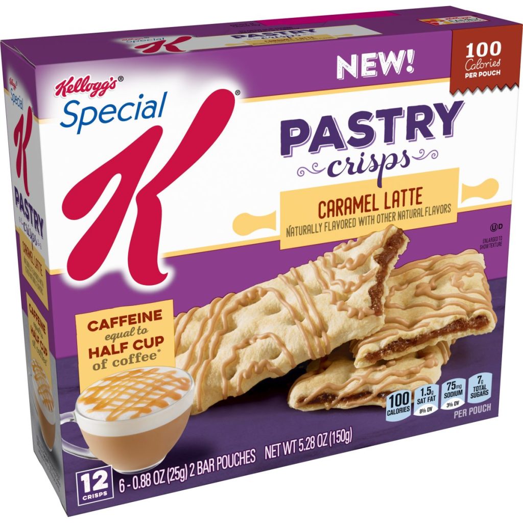 Special K Caramel Latte Pastry Crisps