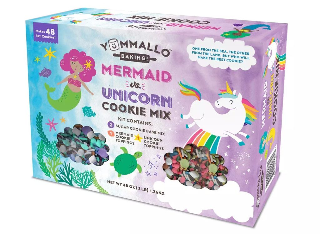 Yummallo Unicorn vs. Mermaid Sugar Cookie Mix