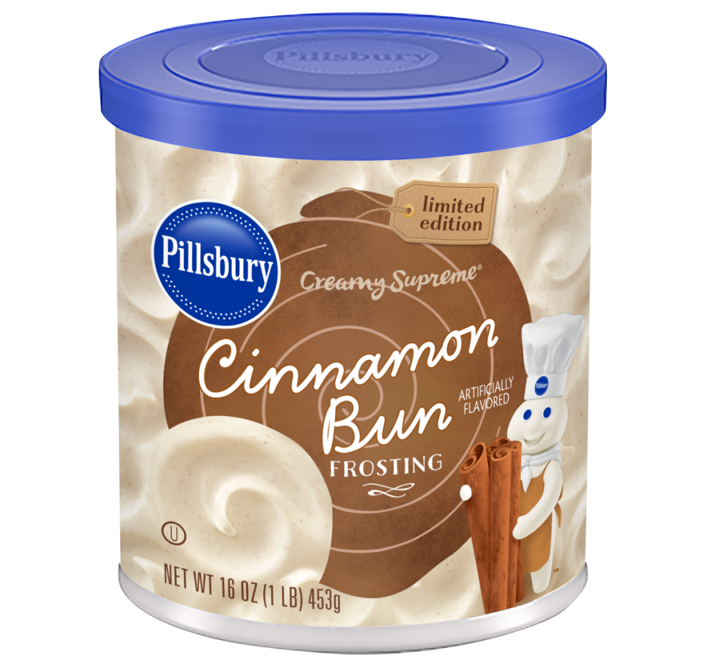 Pillsbury’s Creamy Supreme Cinnamon Bun Frosting
