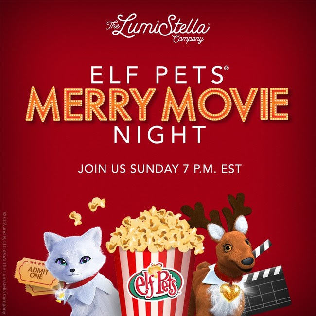 Elf Pets' Merry Movie Night